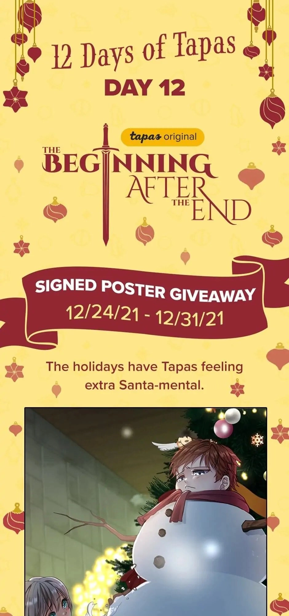 The Beginning After the End Chapter 125.5 Vortex Scans